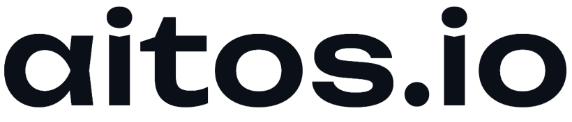aitos.io single-color wordmark